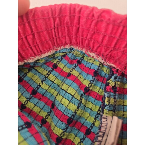 OshKosh B’Gosh Vintage Logo Ruffle Spell Out Heart Denim Jeans Size 3T - Picture 5 of 8